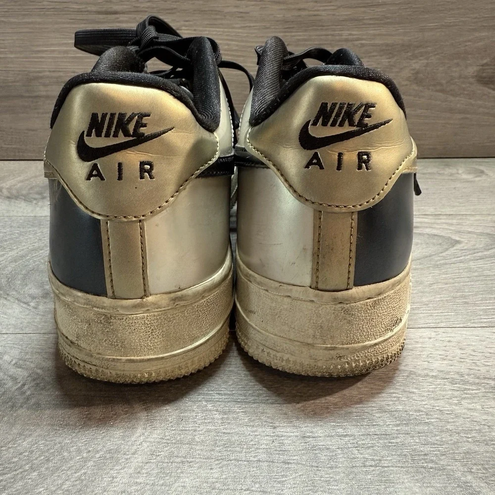 Nike Air Force 1 LV8 Low Metallic Cool Grey (GS) - 849345-003 - Size 7Y